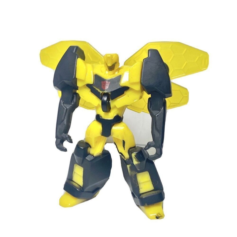 New 3 Pc McDonalds Happy Meal 2016 Transformers Bumblebee Action Figure Toy #1